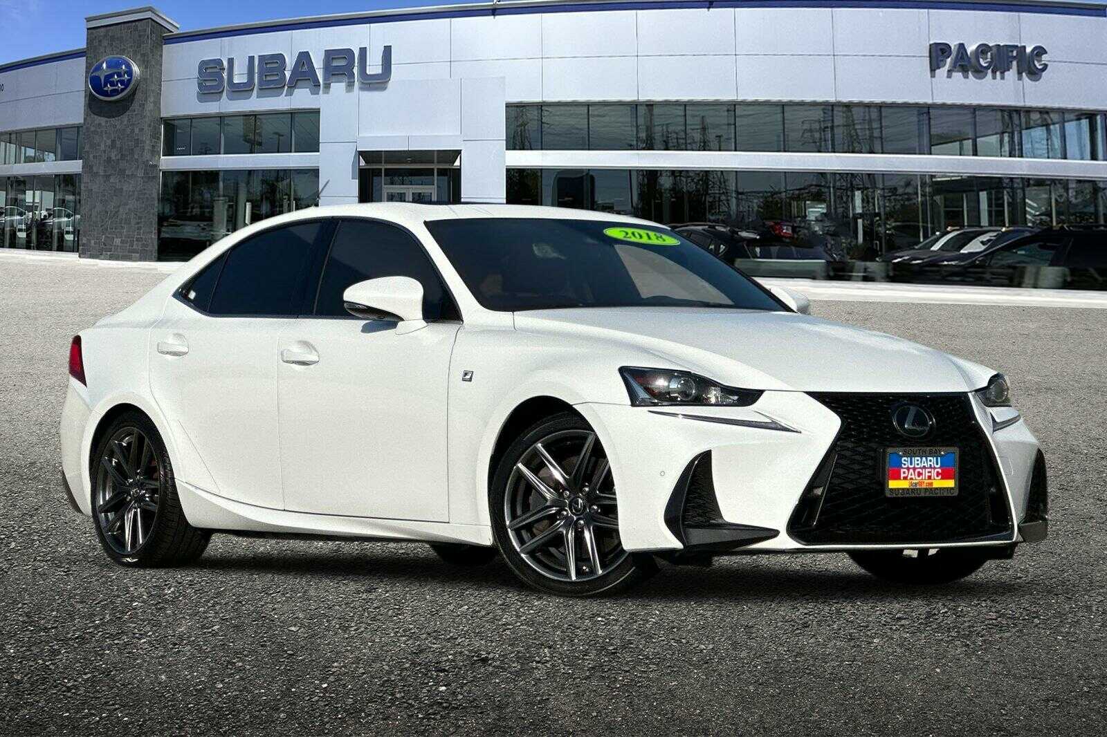 2018 Lexus IS 350 4D Sedan