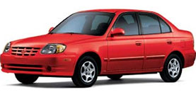 Image 1 of Hyundai Accent GL Red