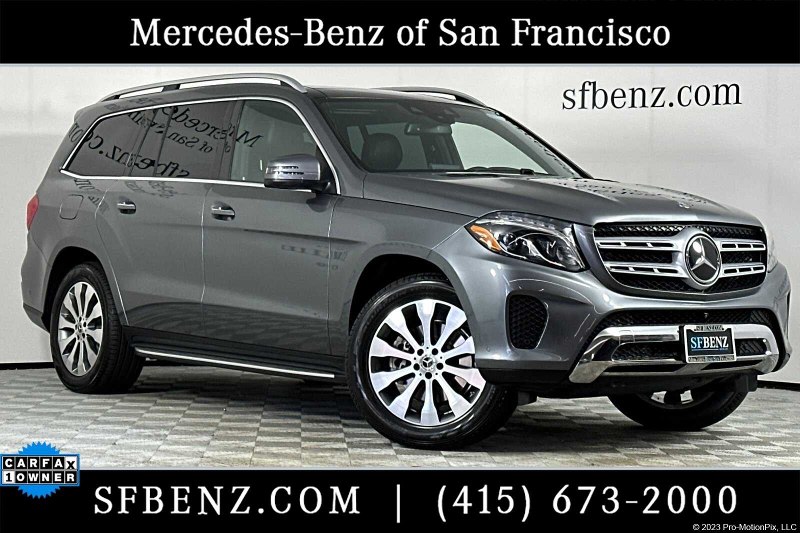 Used 2019 Mercedes-Benz GLS-Class GLS450 with VIN 4JGDF6EE4KB237567 for sale in South San Francisco, CA