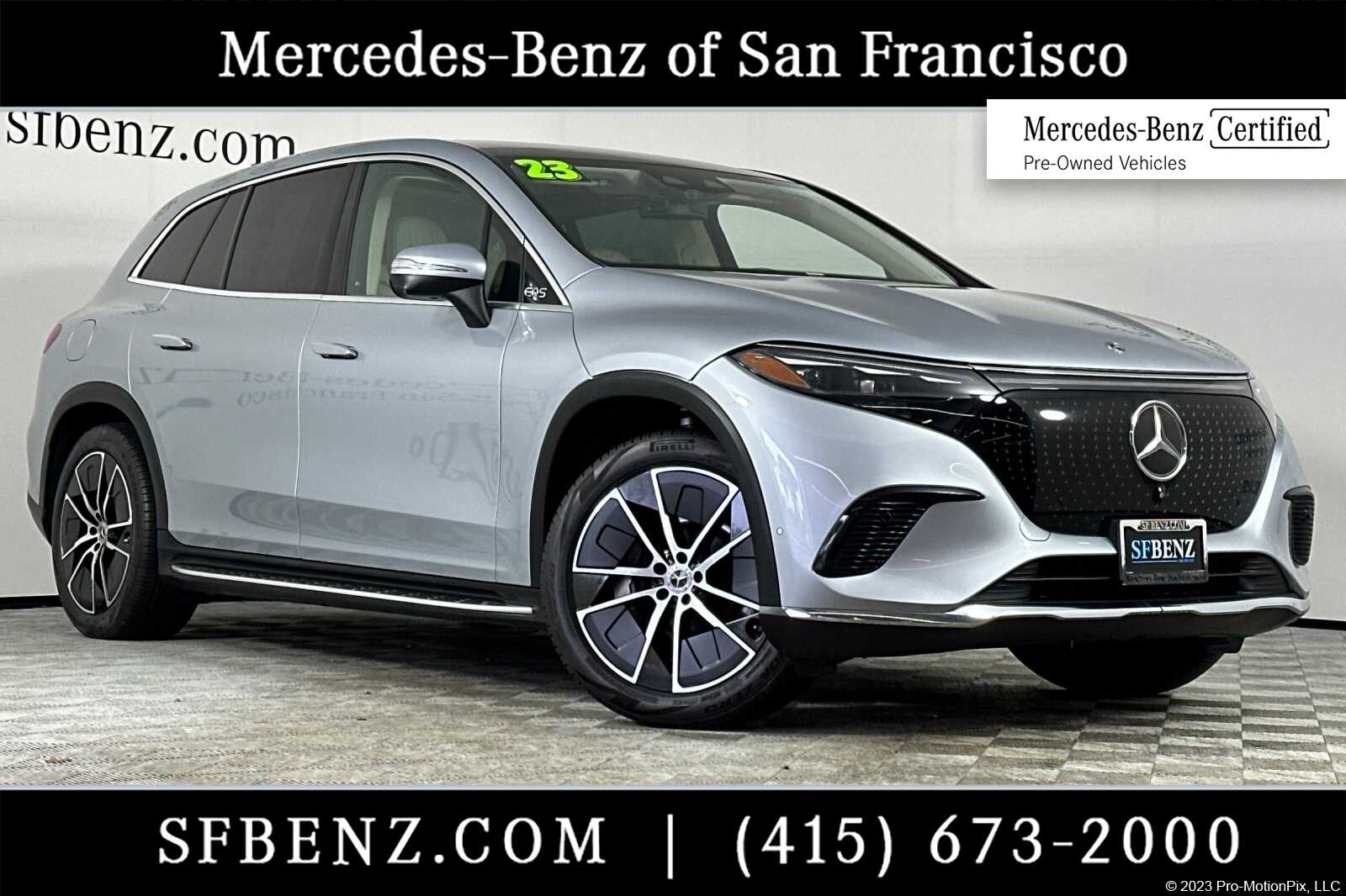 Certified 2023 Mercedes-Benz EQS Base with VIN 4JGDM2DB4PA009717 for sale in South San Francisco, CA