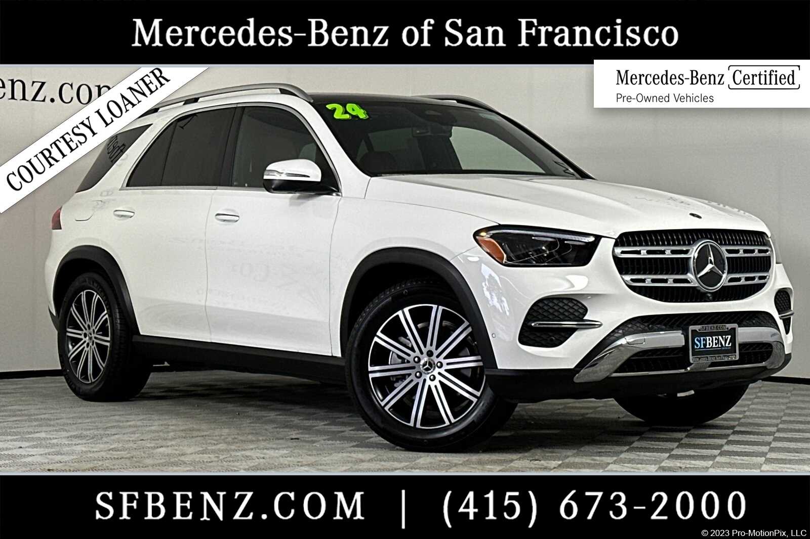 Certified 2024 Mercedes-Benz GLE GLE350 with VIN 4JGFB4FB6RB057028 for sale in South San Francisco, CA