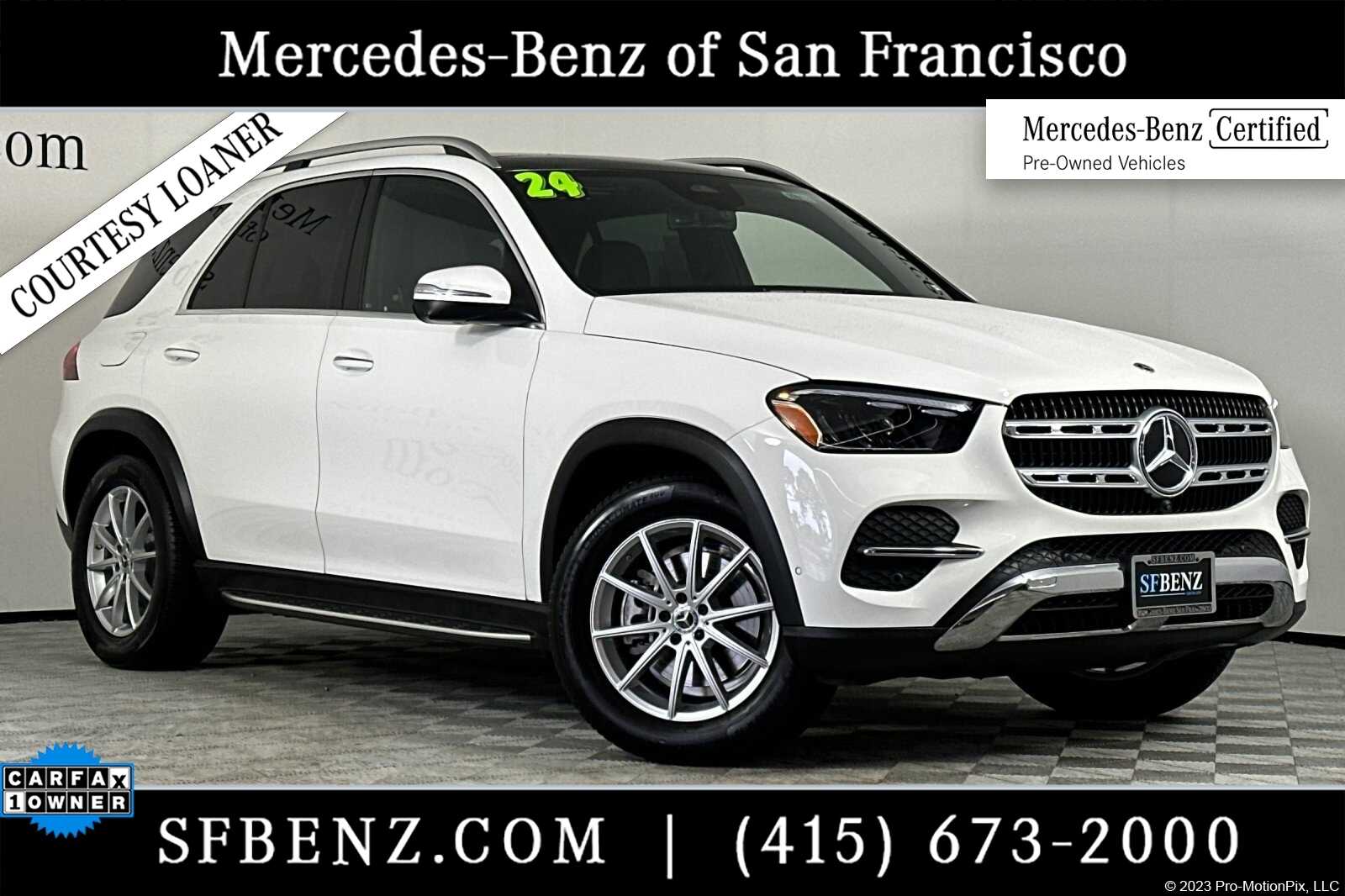 Certified 2024 Mercedes-Benz GLE GLE350 with VIN 4JGFB4FBXRB111348 for sale in South San Francisco, CA