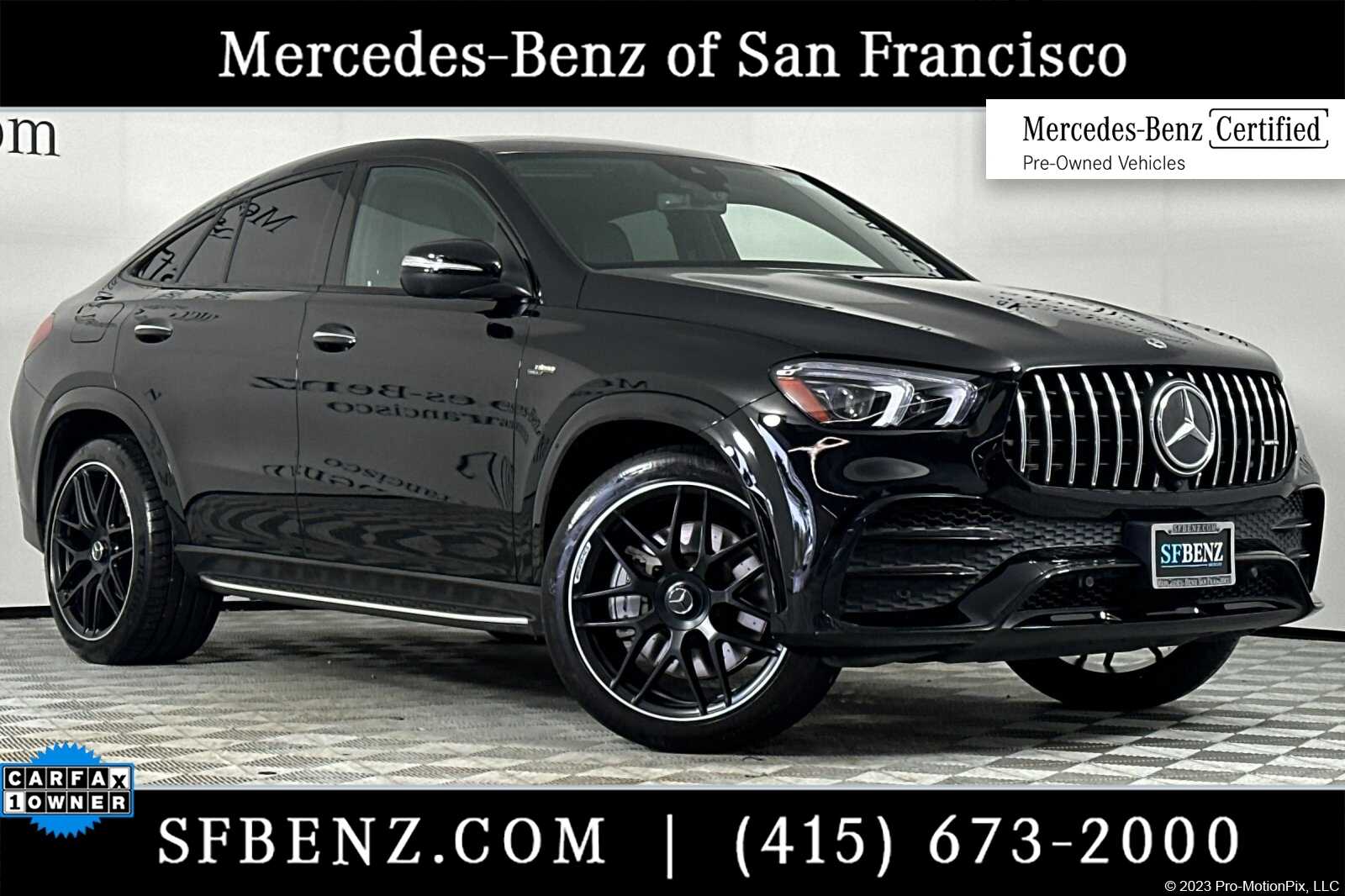 Certified 2021 Mercedes-Benz GLE Coupe GLE 53 AMG with VIN 4JGFD6BB3MA499940 for sale in South San Francisco, CA