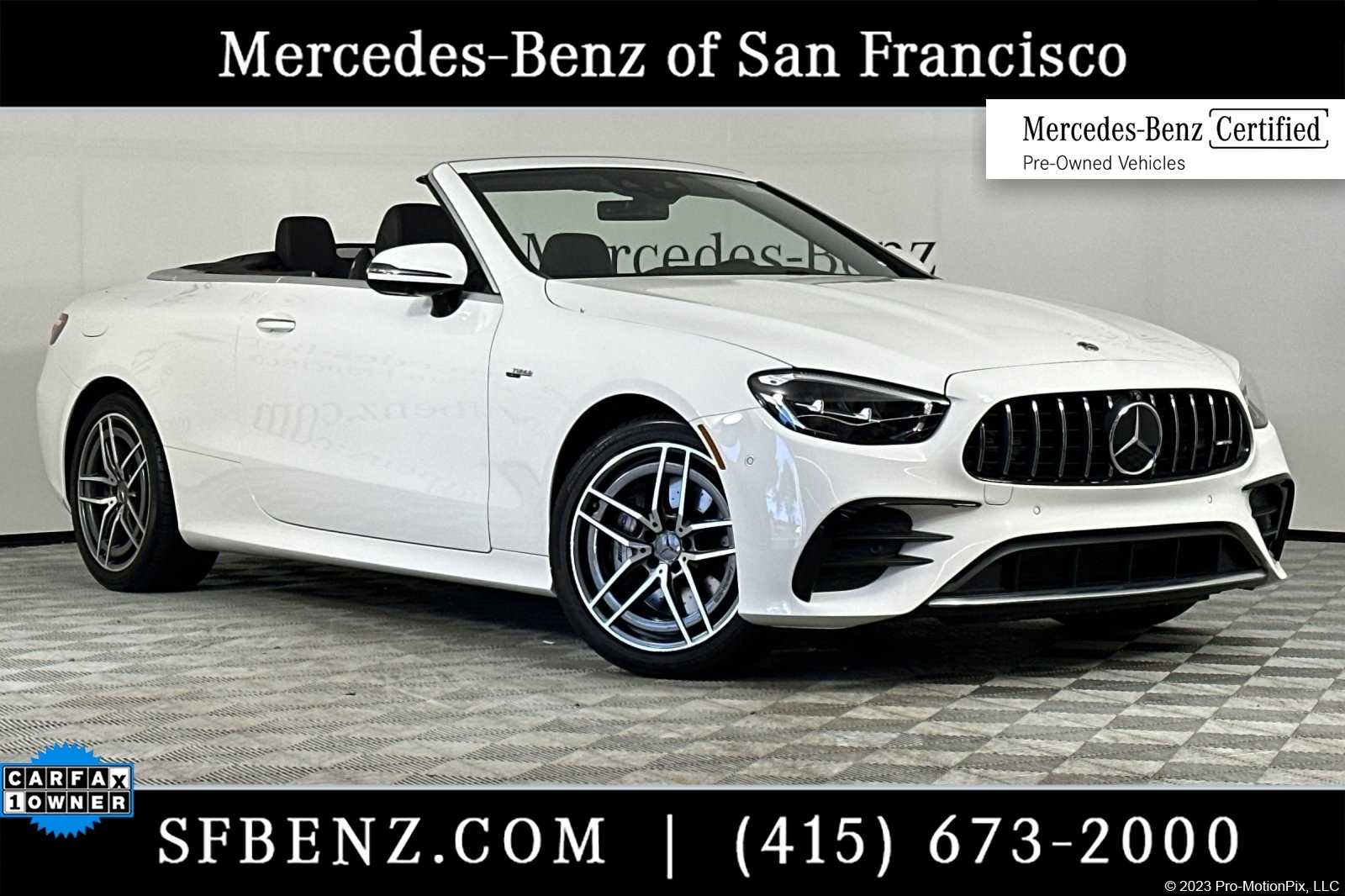 Certified 2022 Mercedes-Benz E-Class AMG E 53 with VIN W1K1K6BB2NF180835 for sale in South San Francisco, CA