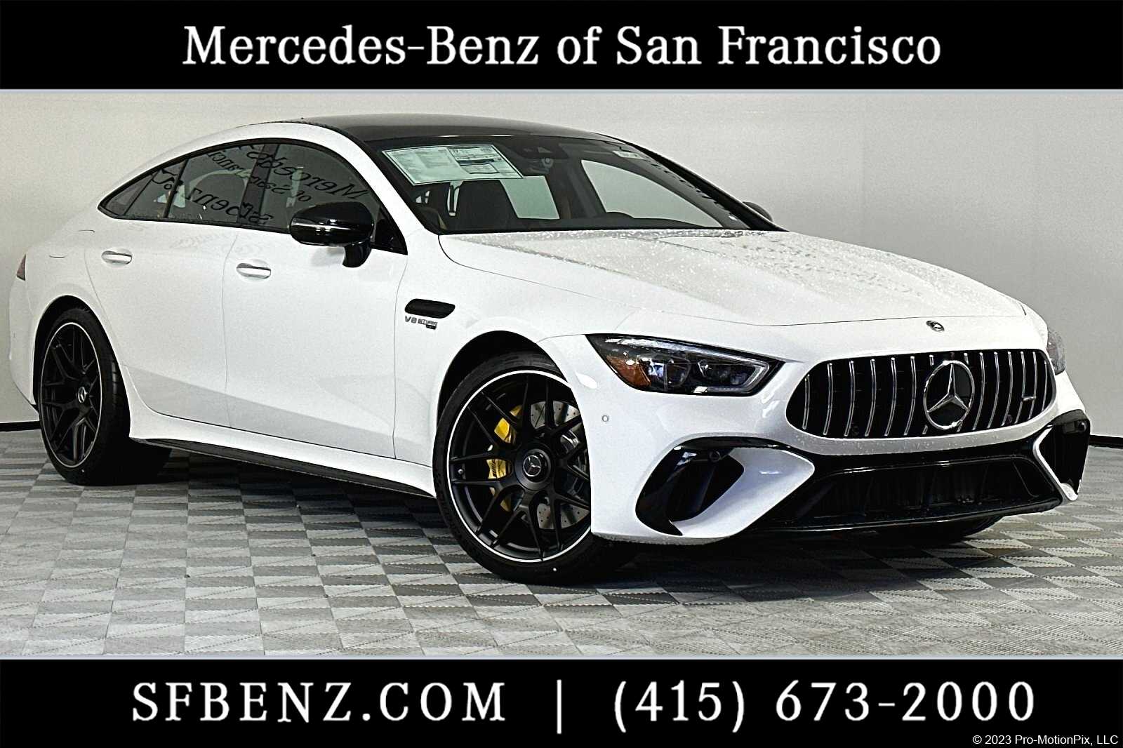 Used 2023 Mercedes-Benz AMG GT 4-Door Coupe 63 with VIN W1K7X8JB4PA057045 for sale in South San Francisco, CA