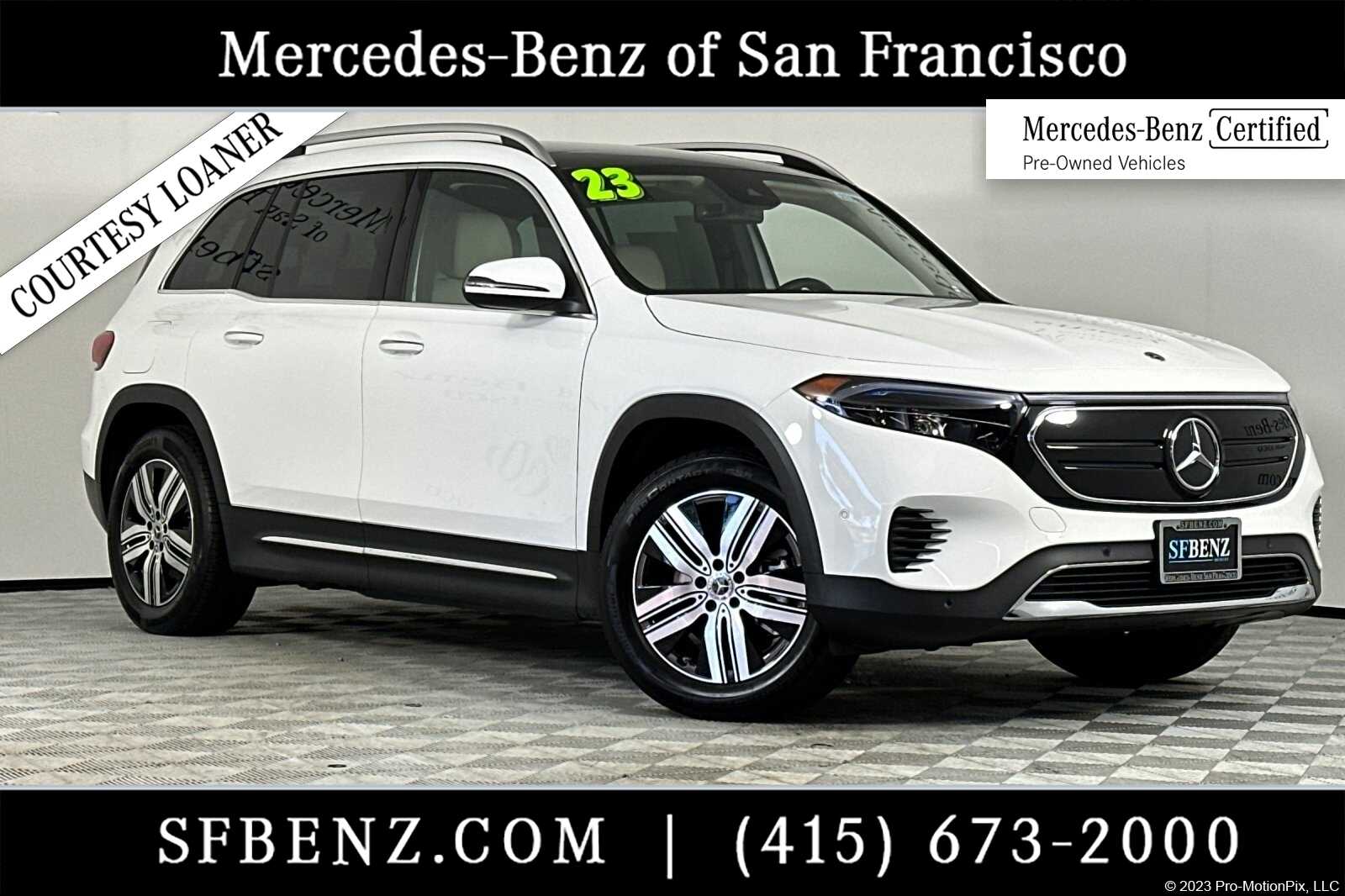Certified 2023 Mercedes-Benz EQB Base with VIN W1N9M0KB7PN065931 for sale in South San Francisco, CA