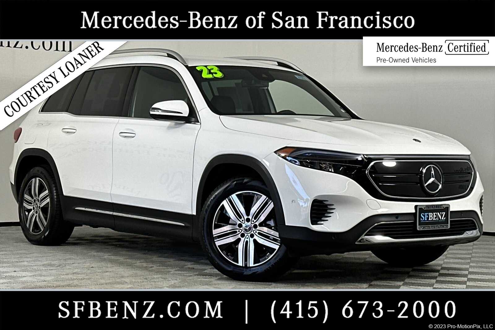 Certified 2023 Mercedes-Benz EQB Base with VIN W1N9M0KB9PN070841 for sale in South San Francisco, CA