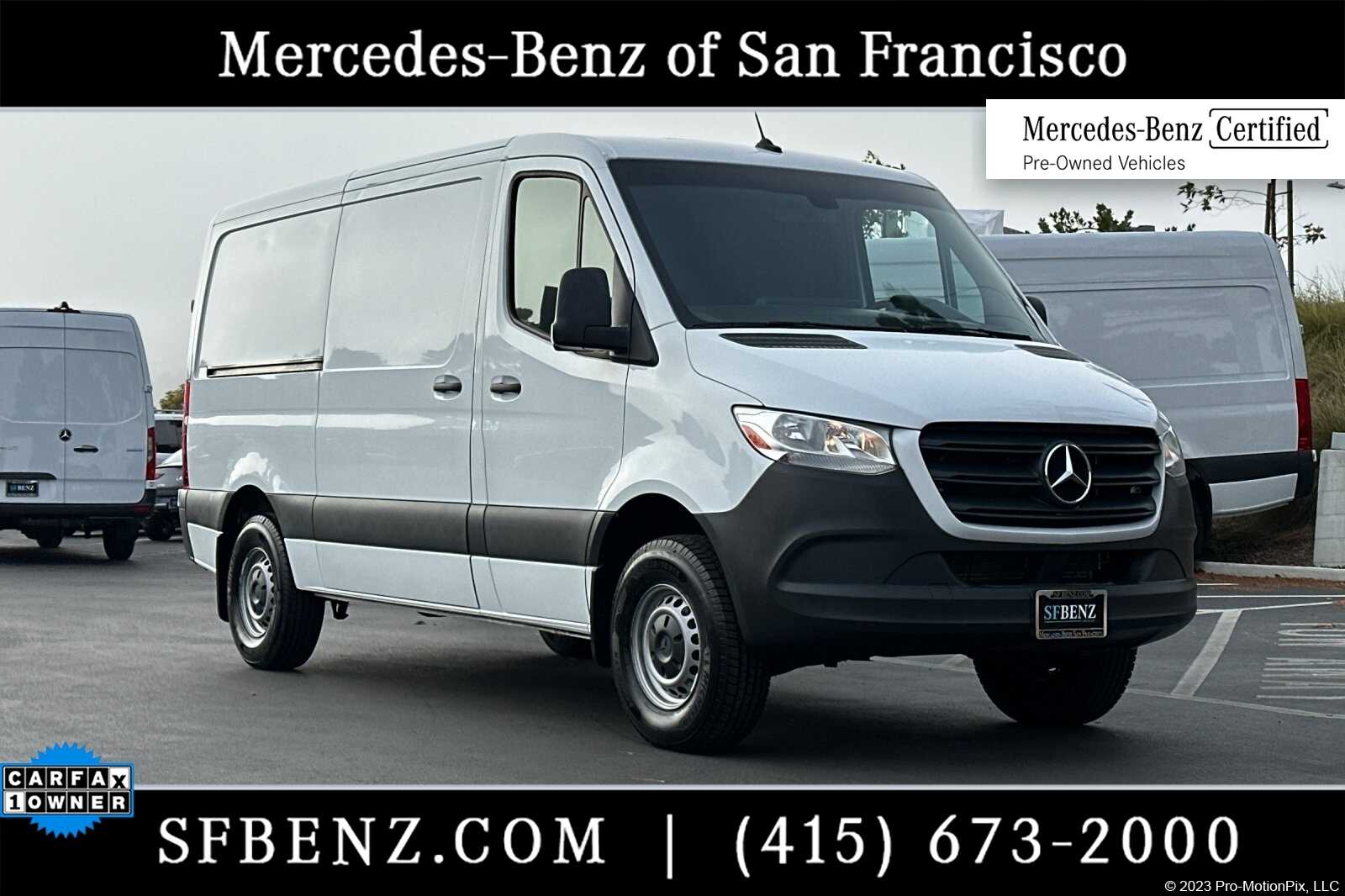 Certified 2019 Mercedes-Benz Sprinter Crew Van Base with VIN WD4PF0ED7KT014672 for sale in South San Francisco, CA